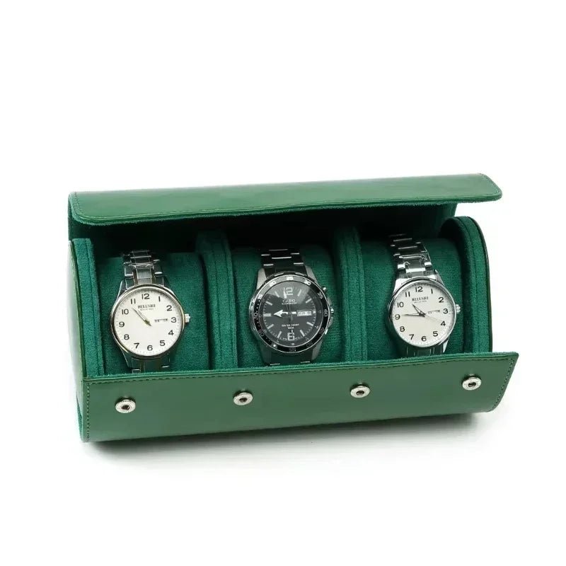 Nomad Leather Watch Roll - WatchMatic