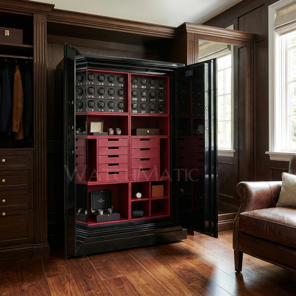 Cassaforte per avvolgitore di orologi Majestus