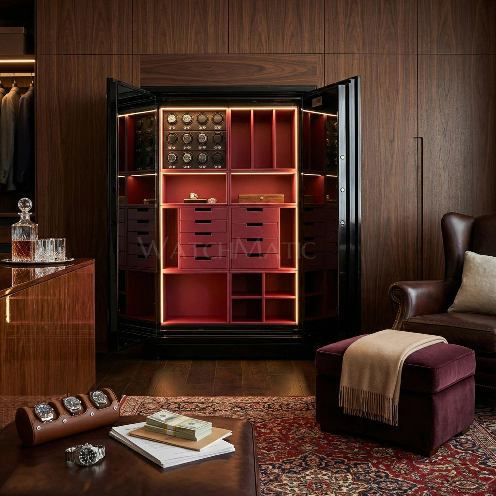 Cassaforte per avvolgitore di orologi Majestus