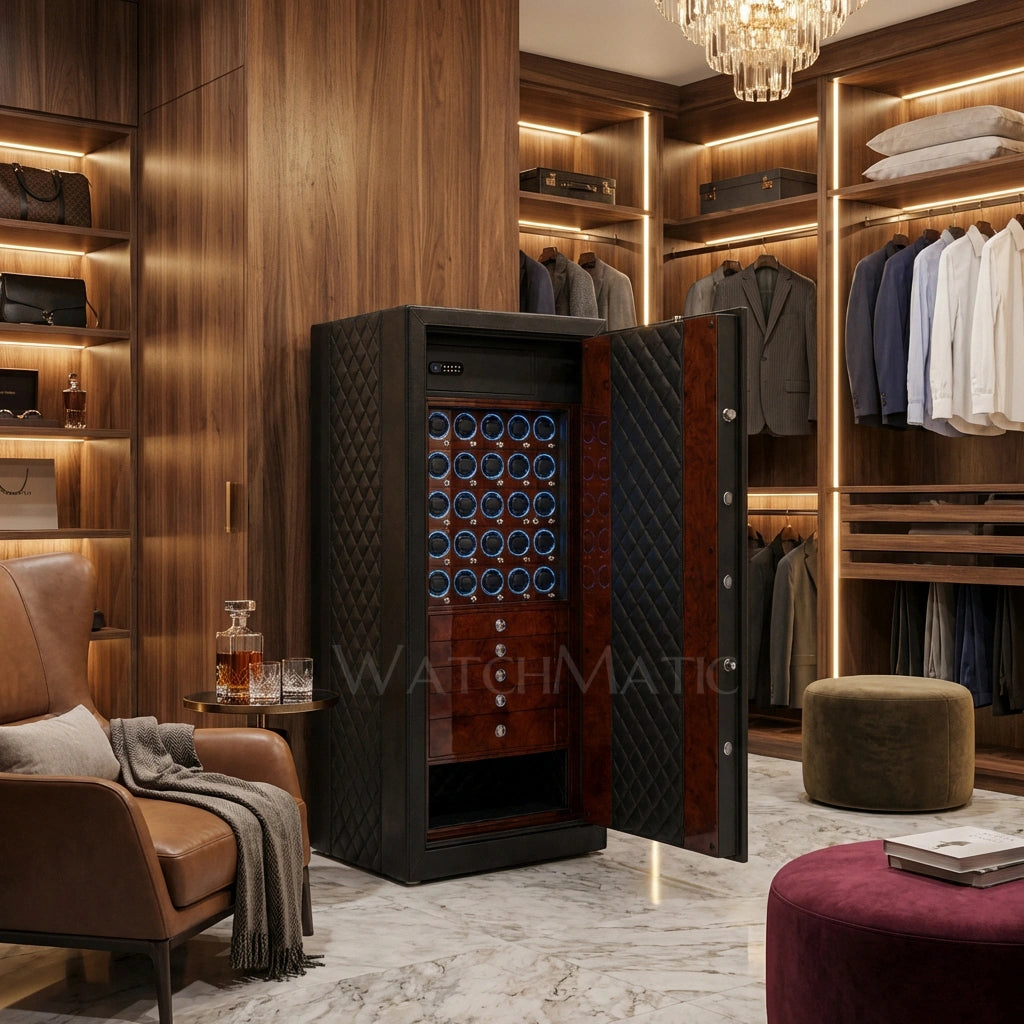 Cassaforte per avvolgitore di orologi Majestus