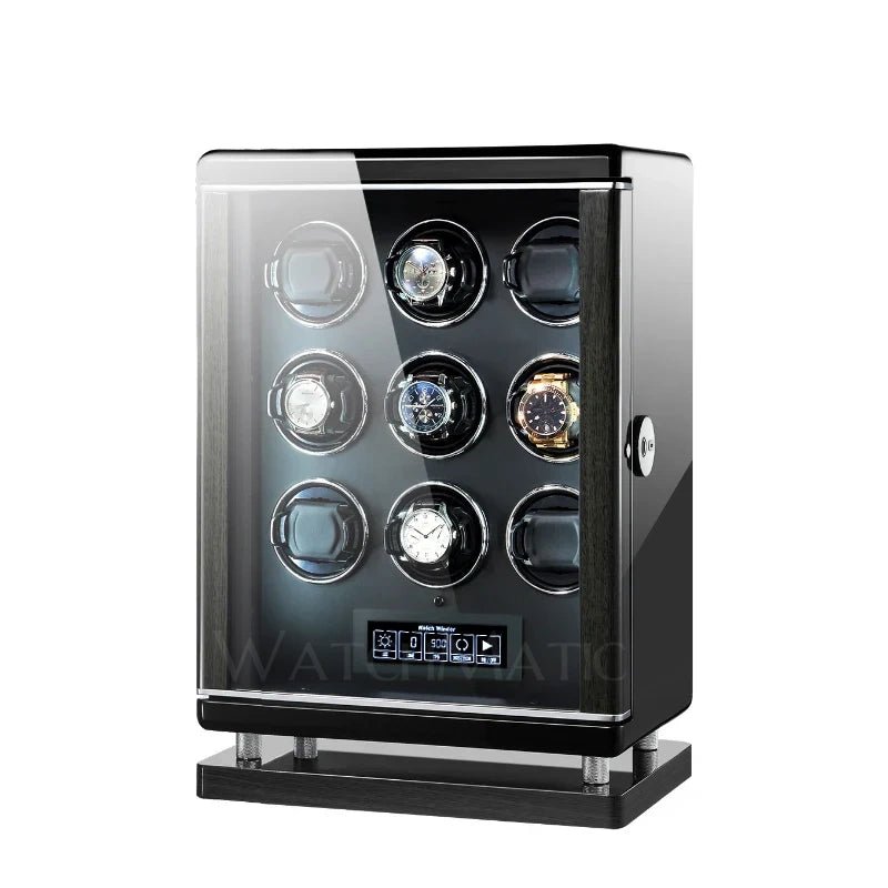 WatchMatic LuxGuard 9 - Slots Watch Winder - WatchMatic